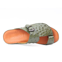 Luxury Arabic Sandals with Leaf Side Buckles