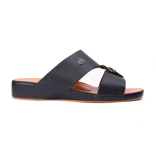 Luxury Arabic Sandals with Center Buckles | Medicated Socks Edition