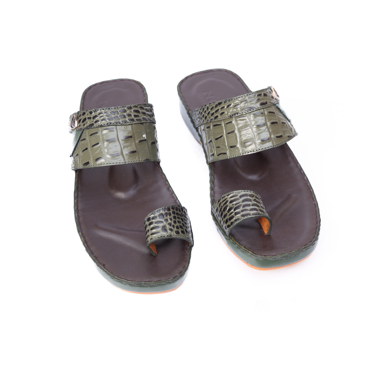 Luxury Arabic Sandals with Center Buckles | Medicated Socks Edition