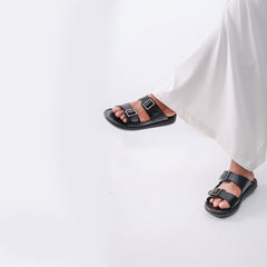 509-NR- Blue Premium Arabic Sandal for Men