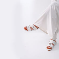 515-NR- White Premium Arabic Sandal for Men