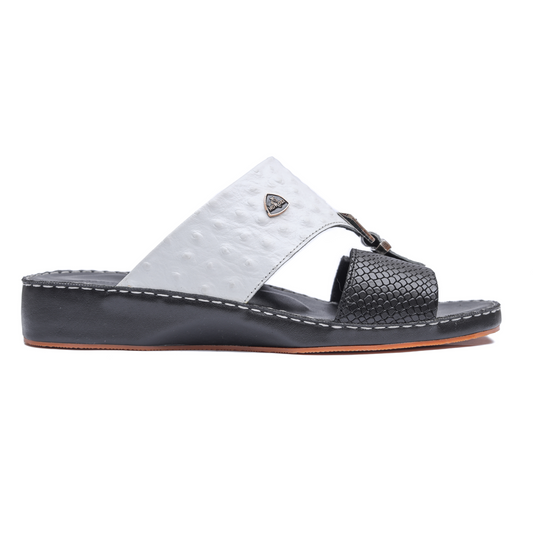 Luxury Arabic Sandals with Center Buckles