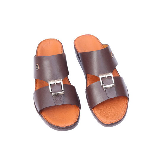 Luxury Arabic Sandals with Center Buckles