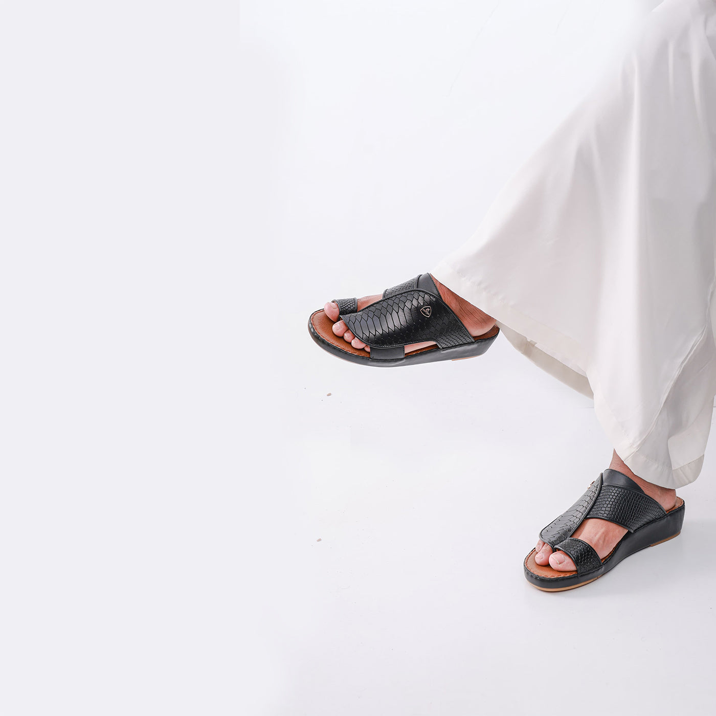 547-NR- Blue Premium Arabic Sandal for Men