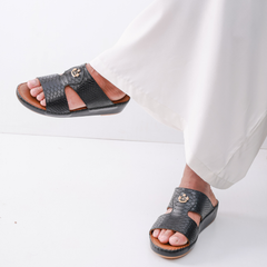 Luxury Arabic Sandals with Crown