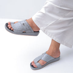 Luxury Arabic Sandals with Side Tie Leaf