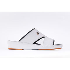 514-NR- White Premium Arabic Sandal for Men