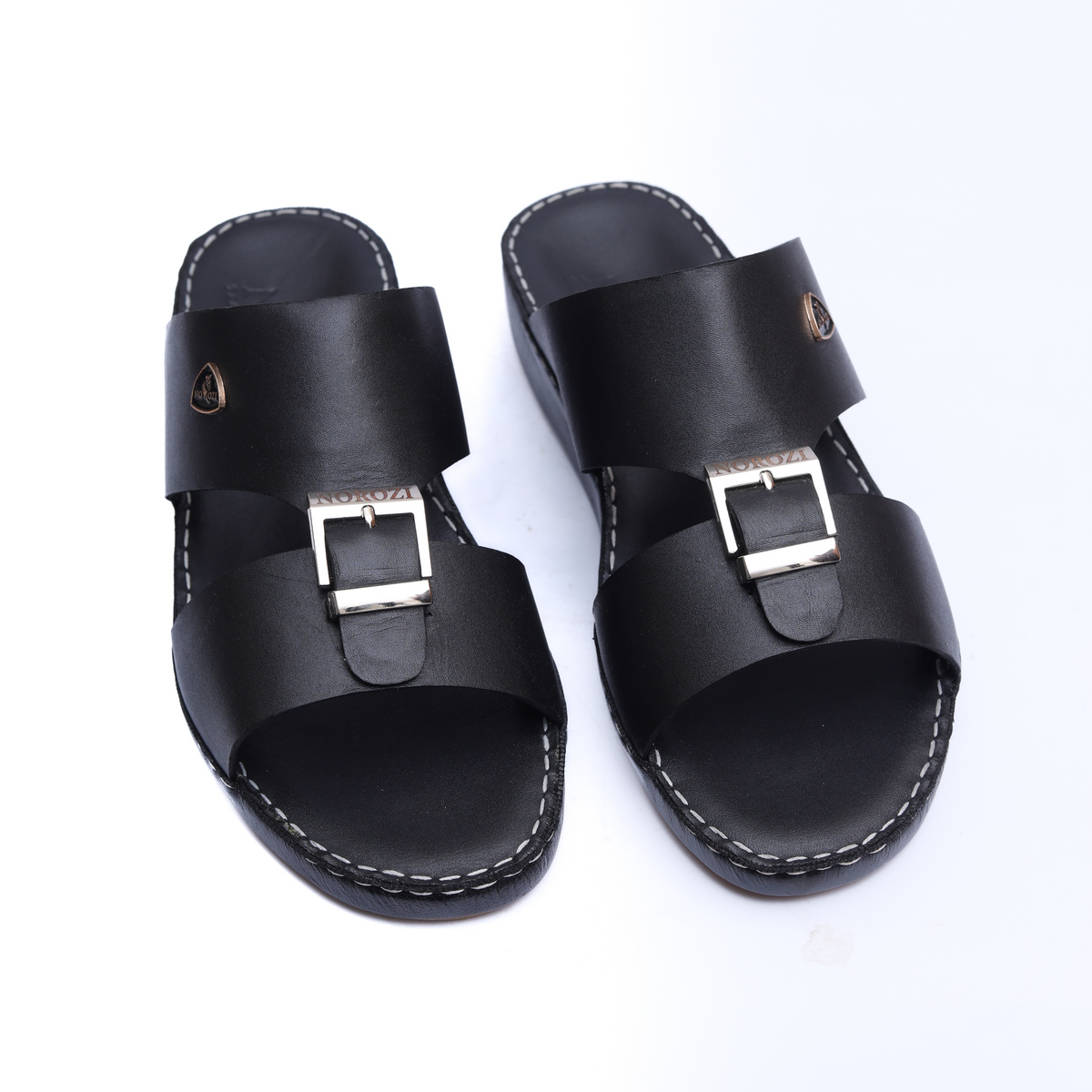 Luxury Arabic Sandals with Center Buckles
