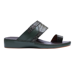 Luxury Arabic Sandals with Center Buckles | Medicated Socks Edition