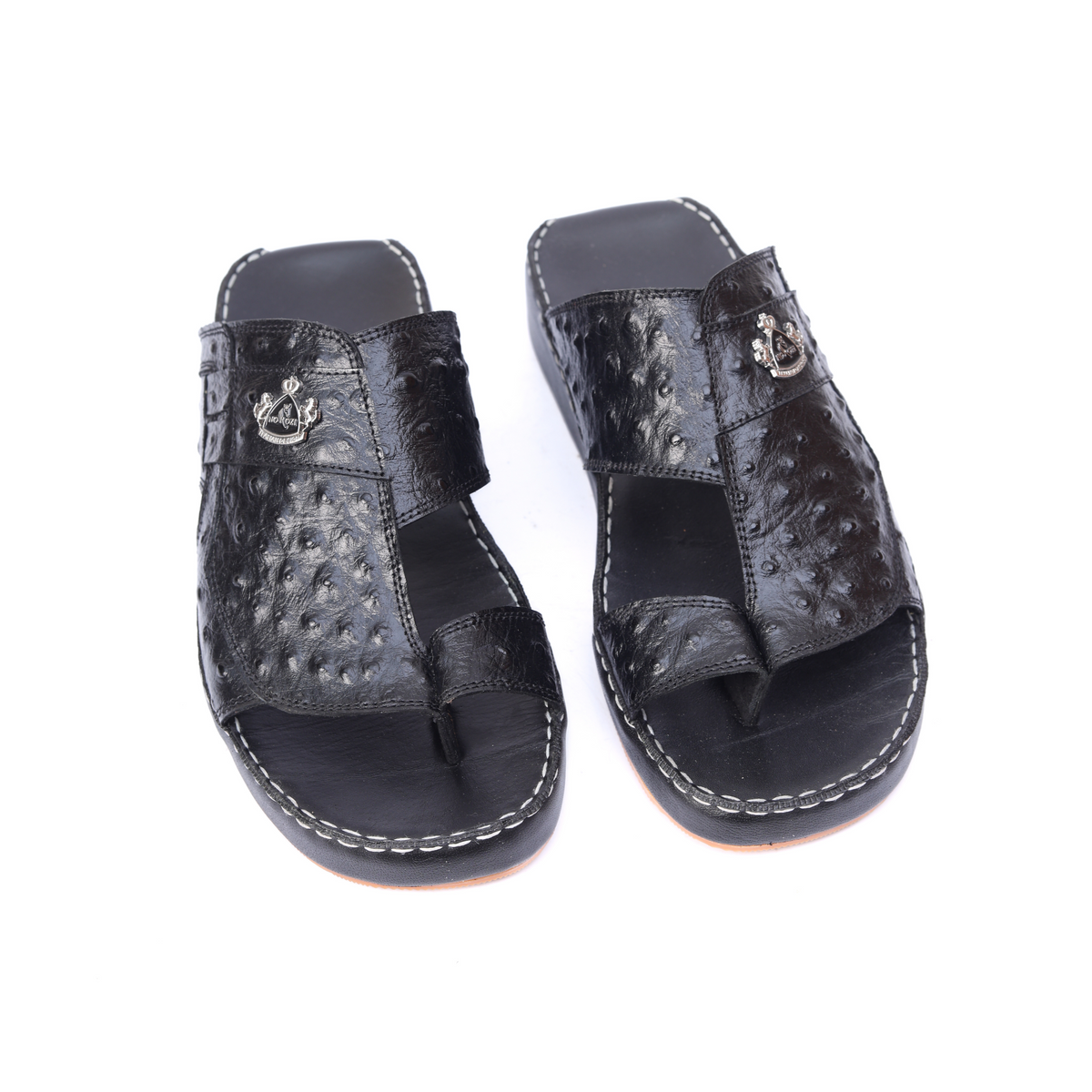 Luxury Arabic Sandals with Side Tie Leaf