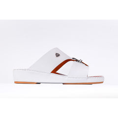 515-NR- White Premium Arabic Sandal for Men