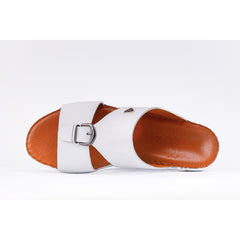 515-NR- White Premium Arabic Sandal for Men