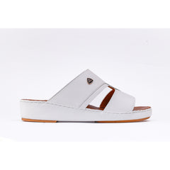 516-NR- White Premium Arabic Sandal for Men