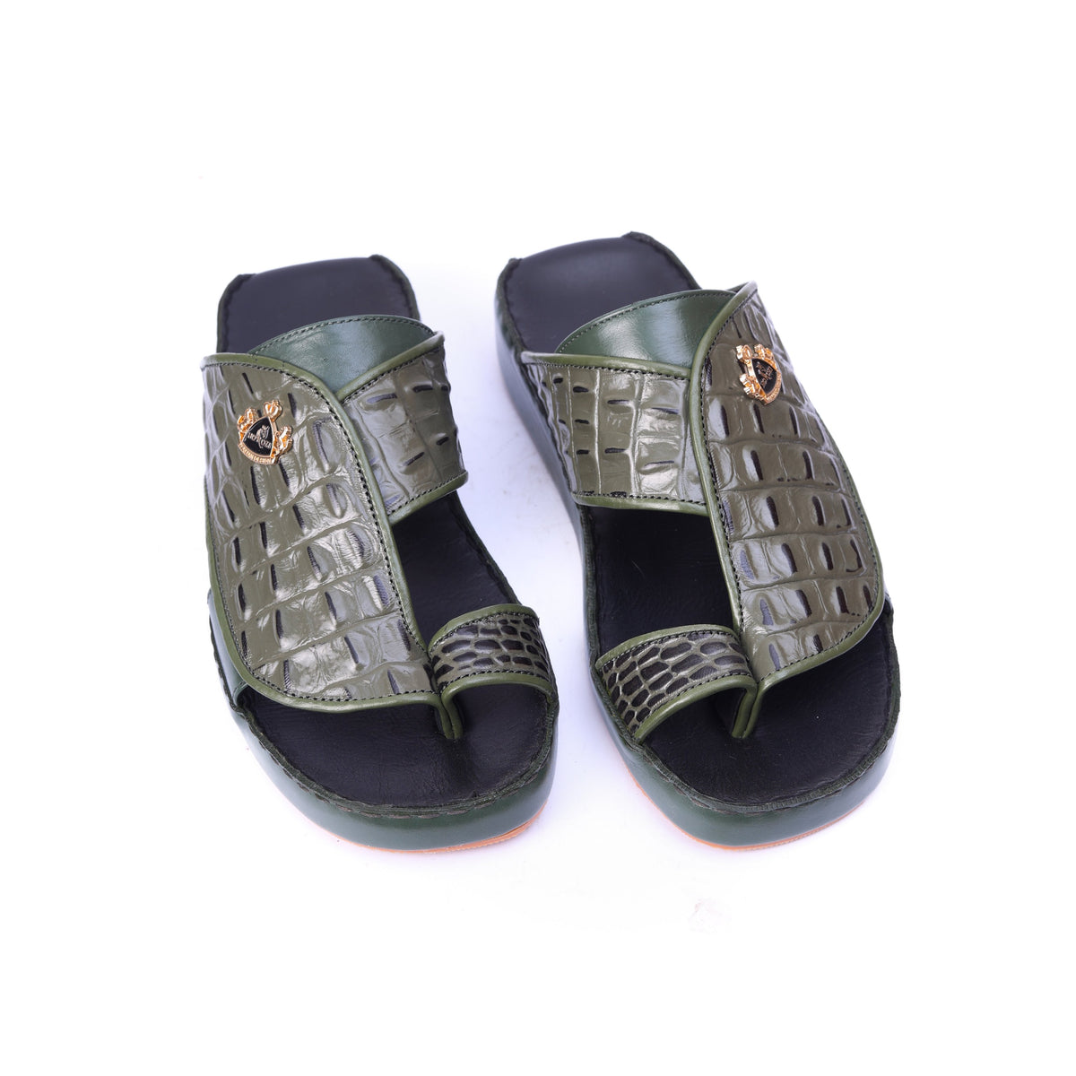 Luxury Arabic Sandals with Leaf