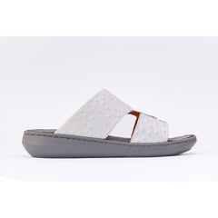517-NR- White Premium Arabic Sandal for Men