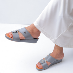 Luxury Arabic Sandals with Center Buckles
