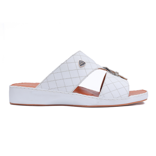 Luxury Arabic Sandals with Center Buckles | Medicated Socks Edition