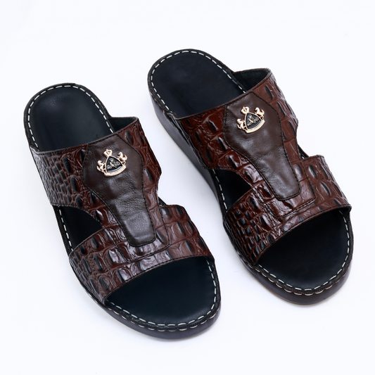 Signature&nbsp;  Luxury Arabic Sandals with Center Crown