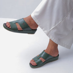 Luxury Arabic Sandals with Center Tie