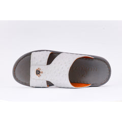 517-NR- White Premium Arabic Sandal for Men