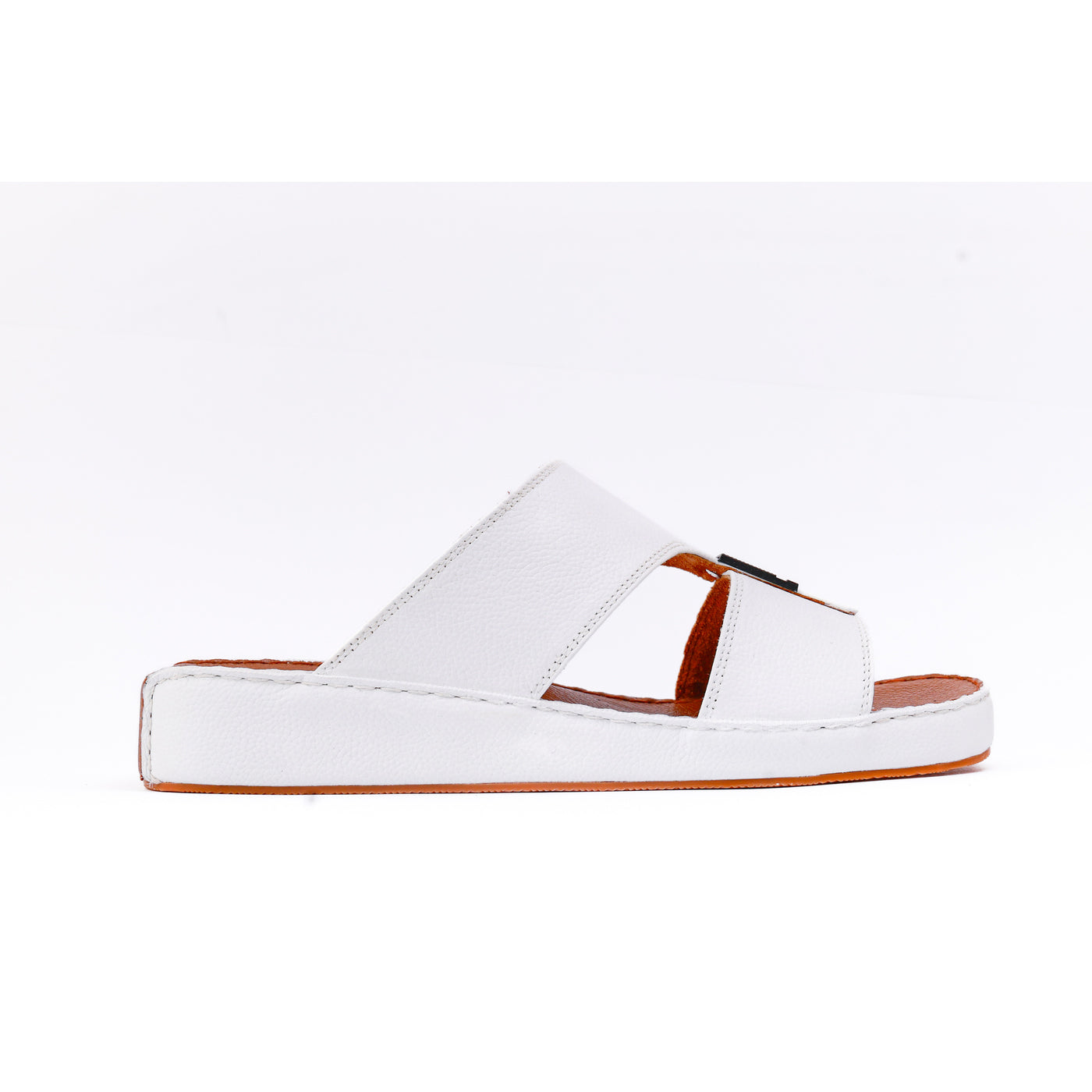 519-NR- White Premium Arabic Sandal for Men