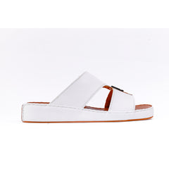 519-NR- White Premium Arabic Sandal for Men