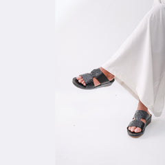 522-NR- Blue Premium Arabic Sandal for Men