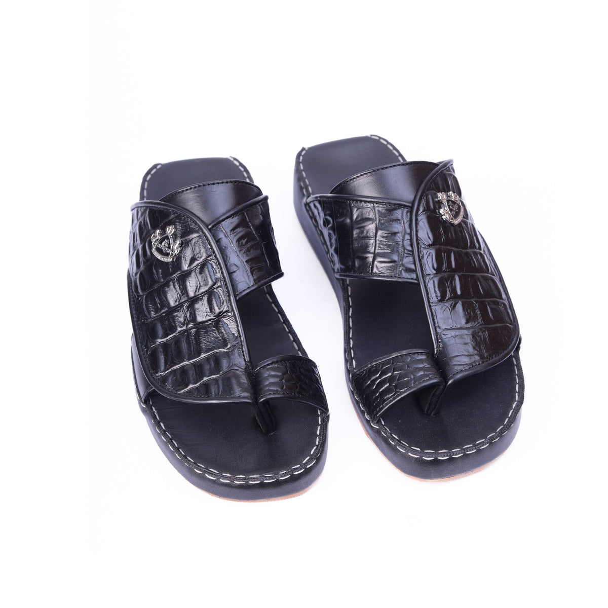 Luxury Arabic Sandals with Leaf