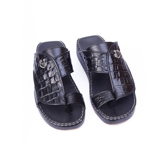 Luxury Arabic Sandals with Leaf