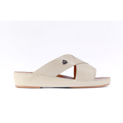 520-NR- White Premium Arabic Sandal for Men