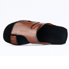 Signature&nbsp; Supper Luxury Arabic Sandals with Side Strip Leaf