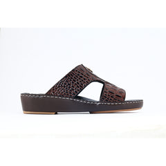 503-NR- Brown Premium Arabic Sandal for Men