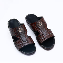 503-NR- Brown Premium Arabic Sandal for Men