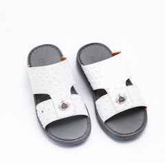 517-NR- White Premium Arabic Sandal for Men