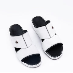 514-NR- White Premium Arabic Sandal for Men
