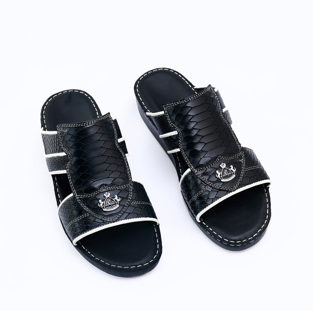 534-NR- Blue Premium Arabic Sandal for Men
