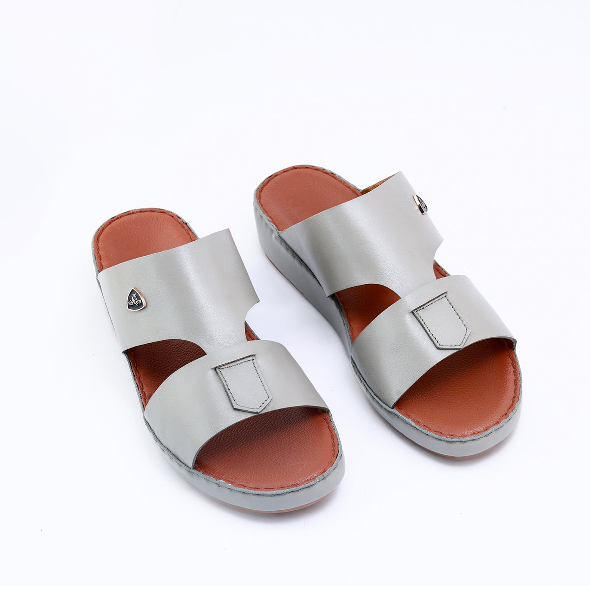 549-NR- White Premium Arabic Sandal for Men