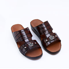 526-NR- Brown Premium Arabic Sandal for Men