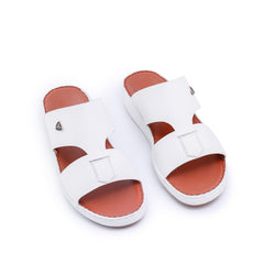 533-NR- White Premium Arabic Sandal for Men