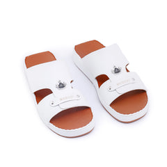 551-NR- White Premium Arabic Sandal for Men