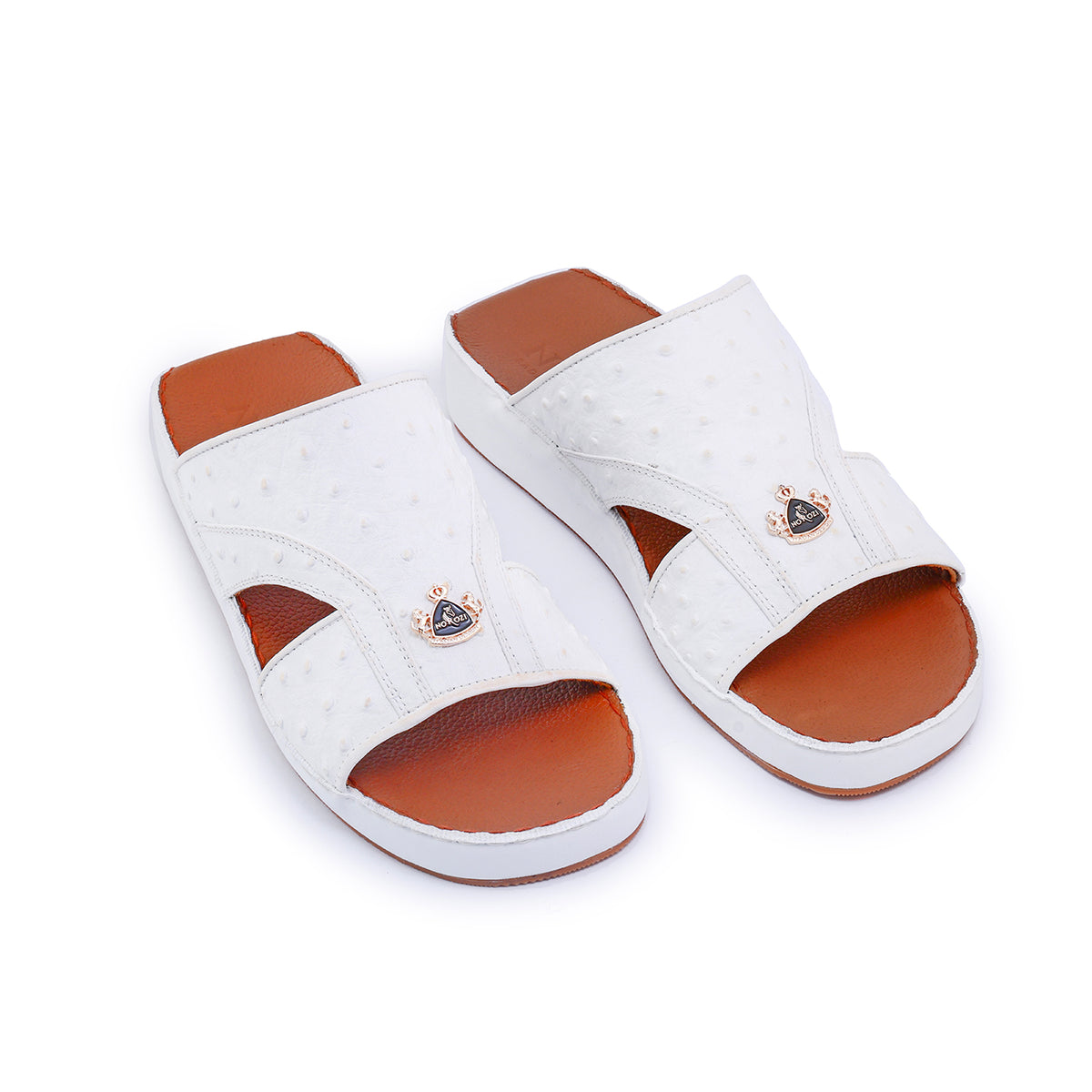 550-NR- White Premium Arabic Sandal for Men