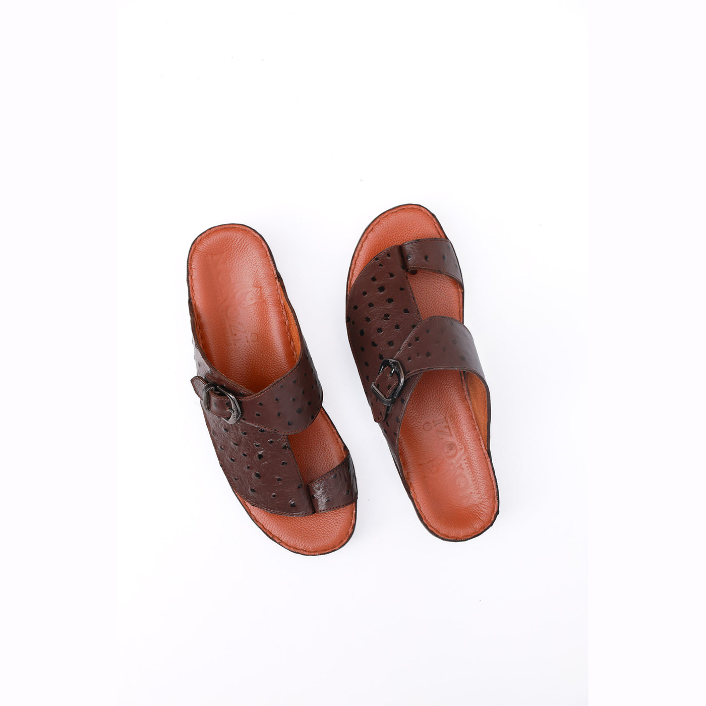 535-NR- Brown Premium Arabic Sandal for Men