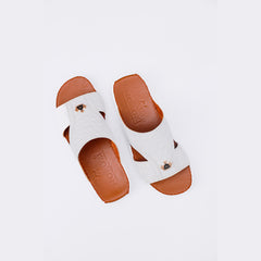 550-NR- White Premium Arabic Sandal for Men