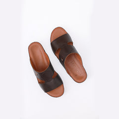 536-NR- Brown Premium Arabic Sandal for Men